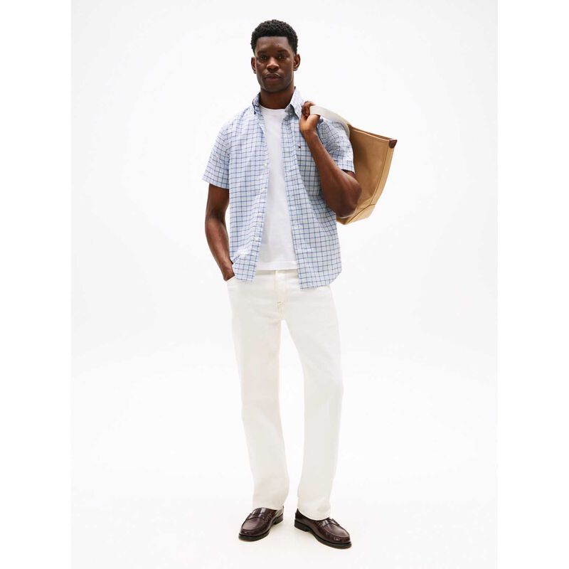 Tommy Hilfiger Lt Oxford Tatarsal SS Rf Shirt image number 3